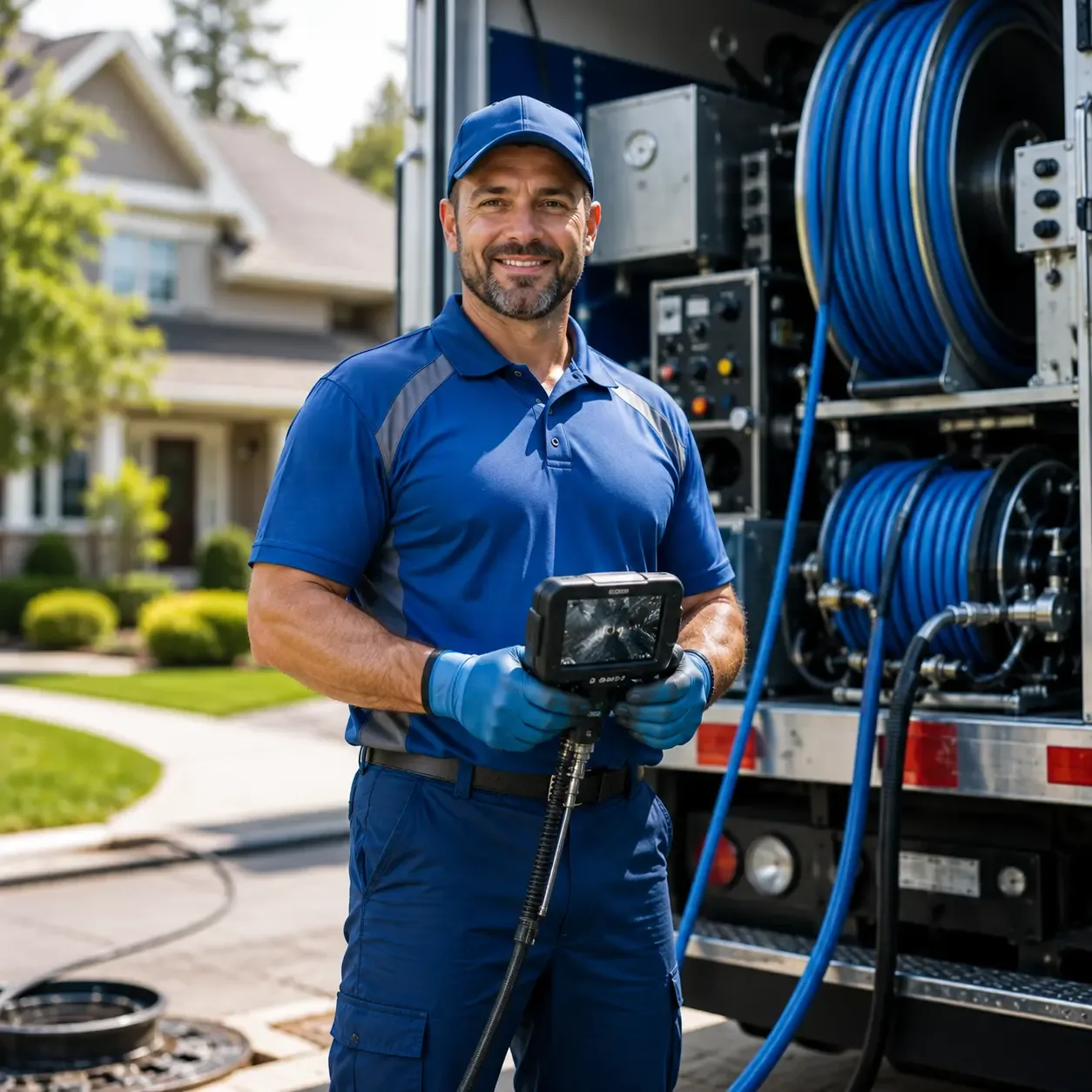 Local outdoor drain cleaning specialists in Hamilton, MO